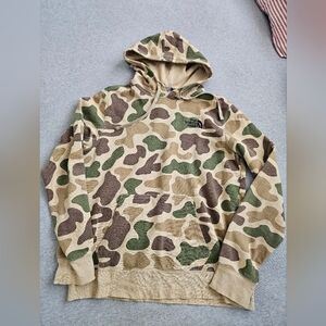 The North Face Men's Camo Pullover Hoodie - Beige, Green, Brown